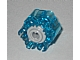 Lego zbraň spoušť na šest střel, průhledná světle modrá (18588c01 TRANS-LIGHT BLUE)